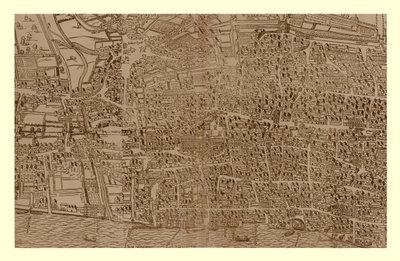 Nossa cidade, c1560-1620 de 1886 de Ralph Agas