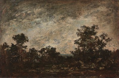 Acampamento índio, c.1890 (óleo sobre tela) de Ralph Albert Blakelock