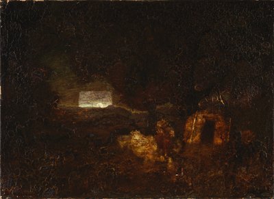 Os construtores de canoas de Ralph Albert Blakelock
