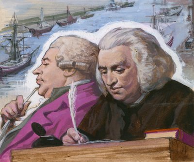 Dr. Johnson e Boswell na sua viagem às Ilhas Ocidentais de Ralph Bruce