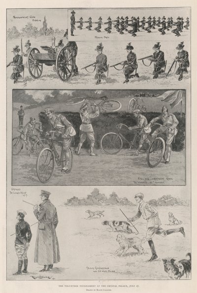 O Torneio Voluntário no Crystal Palace, 27 de julho de Ralph Cleaver