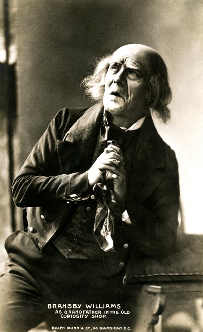 Bransby Williams 1870-1961, ator britânico, início do século XX. de Ralph Dunn and Co.