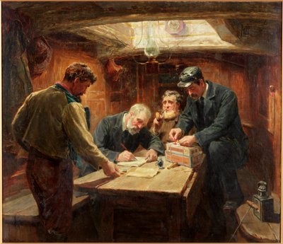 Direito pago, 1896 de Ralph Hedley