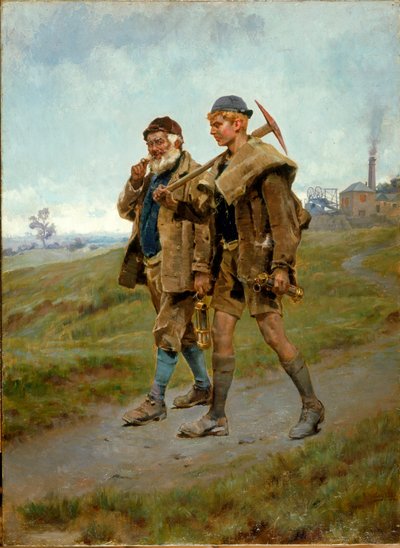 Indo para casa, 1888 de Ralph Hedley
