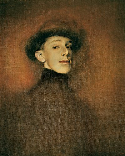 Retrato do Rei Afonso XIII de Espanha (Estudo) de Ramón Casas
