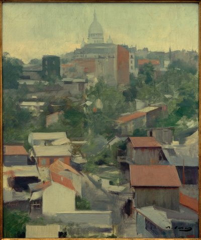 O Sagrado Coração, Montmartre de Ramon Casas i Carbo