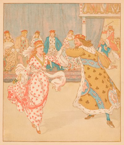 E bata o Knave a todo vapor, 1880. de Randolph Caldecott