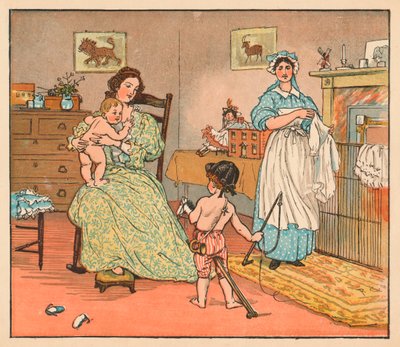 Tchau, Baby Bunting, 1882. de Randolph Caldecott