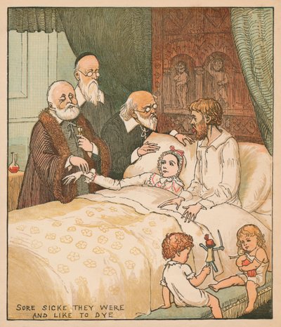 Sicke dolorido eram e gostam de tingir, c1878. de Randolph Caldecott