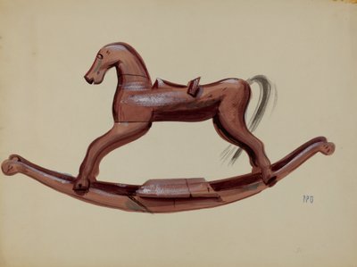 Cavalo de brinquedo de Raoul Du Bois