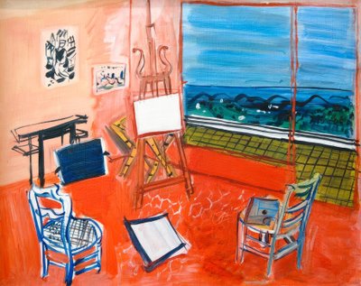 Atelier de Raoul Dufys em Vence de Raoul Dufy