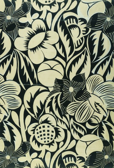 Flores pretas e brancas; Les Fleurs Noires et Blanches de Raoul Dufy