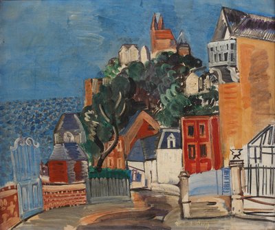 Côte Basse, c.1924 (óleo sobre tela) de Raoul Dufy