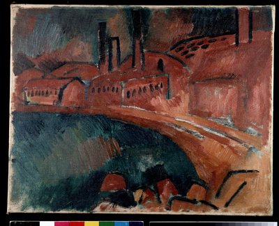 La Tuilerie saint Henri ou a fábrica Paisagem industrial de Raoul Dufy