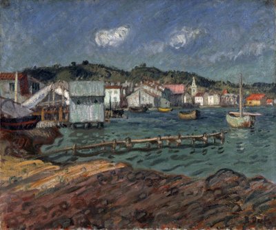 O porto de Martigues de Raoul Dufy