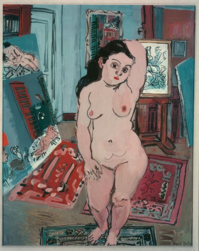 Nu com lírios de Arum de Raoul Dufy