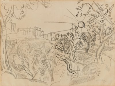 Oliveiras na Provença de Raoul Dufy