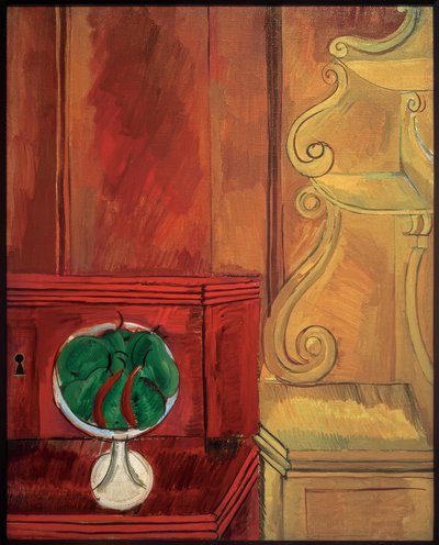 Compota de pera e consola de Raoul Dufy