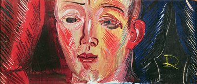 Retrato (óleo sobre tela) de Raoul Dufy