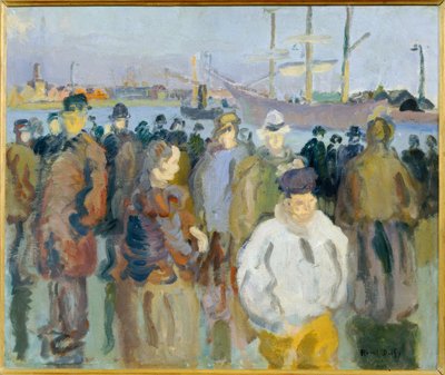 Cais de Rouen de Raoul Dufy