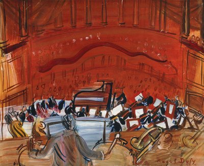 Orquestra Vermelha com Timpanista; L