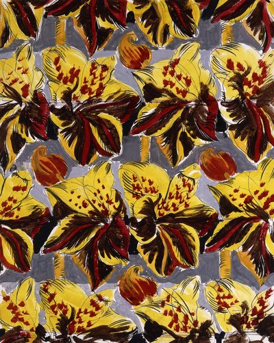 Flores vermelhas e amarelas; Fleurs Rouges et Jaunes de Raoul Dufy