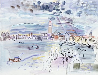 Riva degli Schiavoni, Veneza de Raoul Dufy
