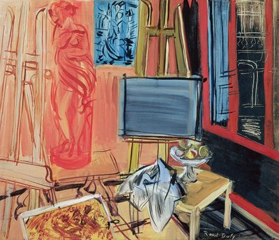 Natureza morta (óleo sobre tela) de Raoul Dufy