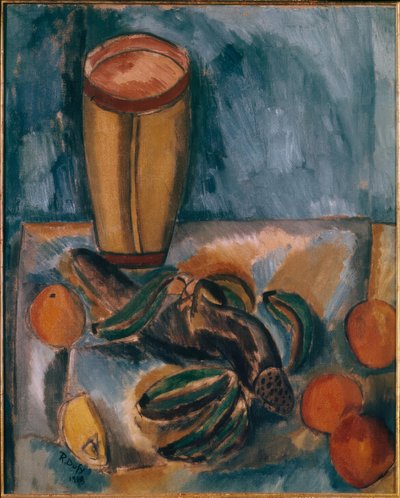 Natureza morta com bananas de Raoul Dufy