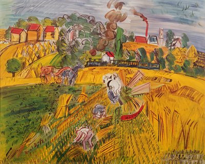 A Casa (óleo sobre tela) de Raoul Dufy