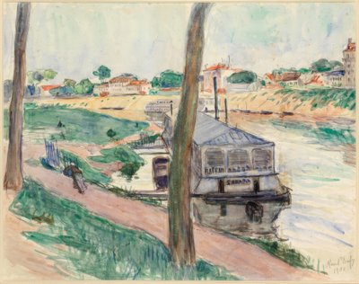 O barco-casa de Raoul Dufy