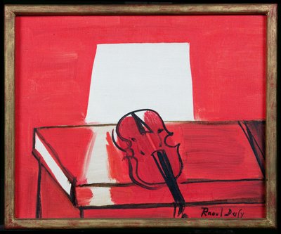 O violino vermelho de Raoul Dufy