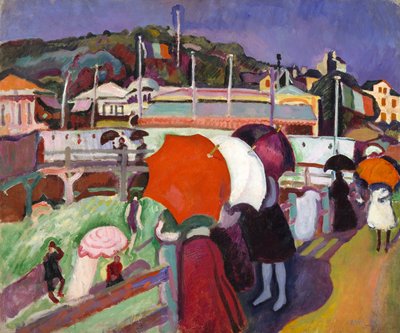 Os três guarda-chuvas de Raoul Dufy