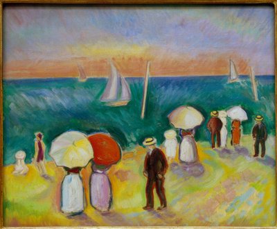 A praia de Sainte-Adresse de Raoul Dufy