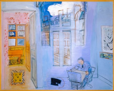 O estúdio de Raoul Dufy