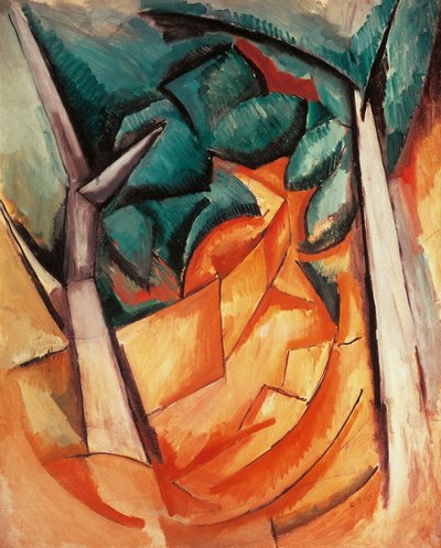 Árvores em Estaque de Raoul Dufy