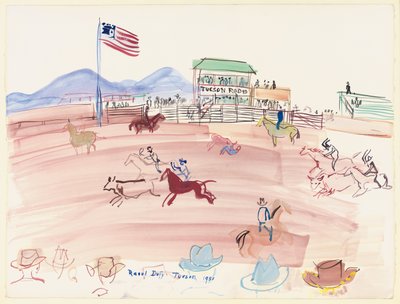 Rodeio de Tucson de Raoul Dufy