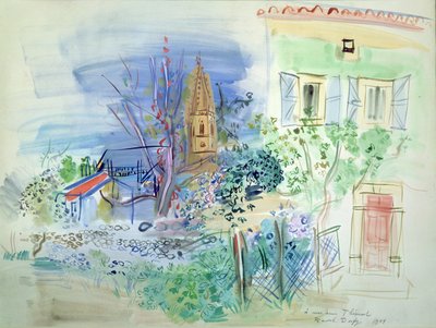 Vista de Perpignan de Raoul Dufy