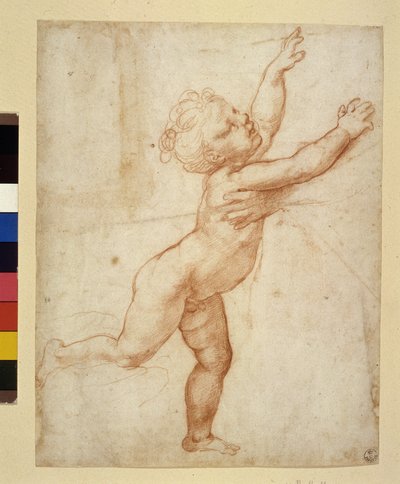 Estudo da criança (desenho) de Raphael