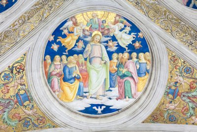 Cristo como sol iustitiae de Raphael (1483-1520)