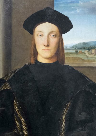 Retrato de Guidubaldo da Montefeltro de Raphael (1483-1520)