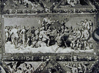 O Casamento do Cupido, da "Loggia do Cupido e da Psique". de Raphael