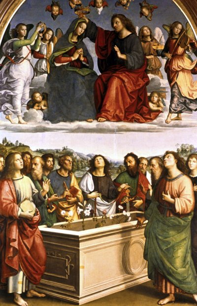 O Altar Peça Oddi de Raphael