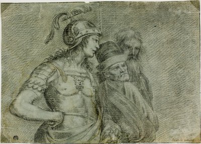 Alcibíades e dois filósofos de Raphael