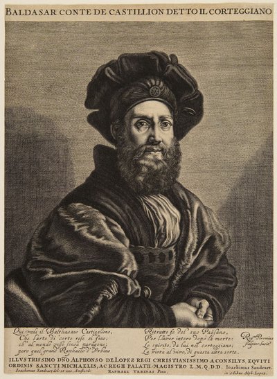 Balthasar, conde Castiglioni (Le Blanc III, n.º 17; Andresen II, n.º 3) de Raphael
