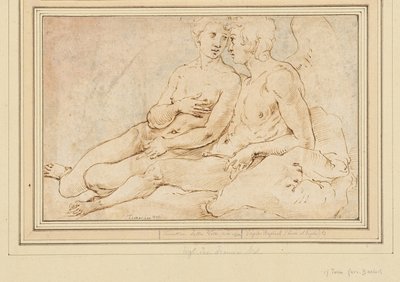 Cupido e Psique, c.1540. de Raphael