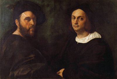 Retrato duplo, c. 1516. de Raphael