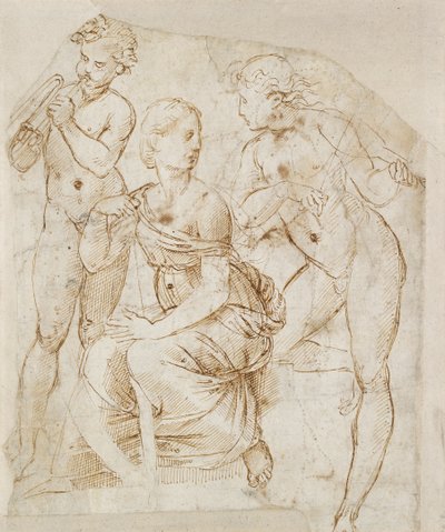 Grupo de Músicos, início do século XVI de Raphael
