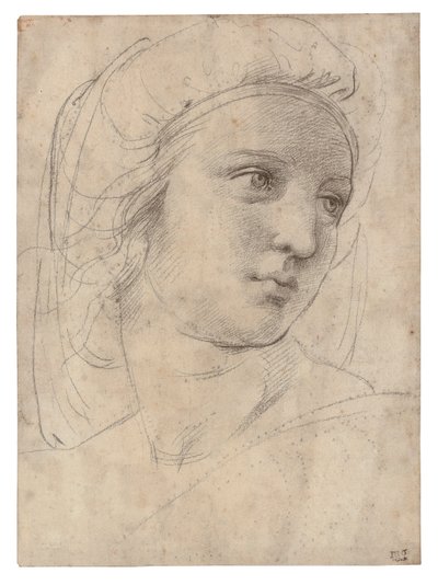 Cabeça de uma musa de Raphael