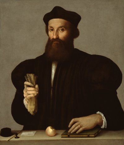 Retrato de um cavalheiro, 153050. de Raphael